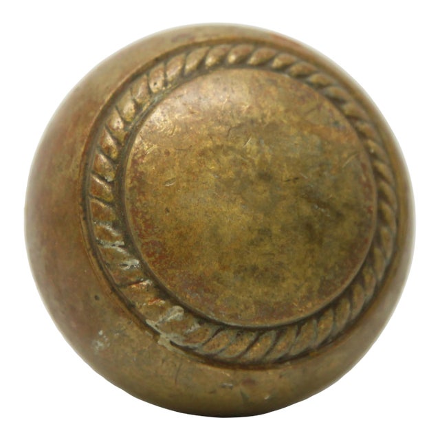 Bronze Braid Concentric Door Knob For Sale