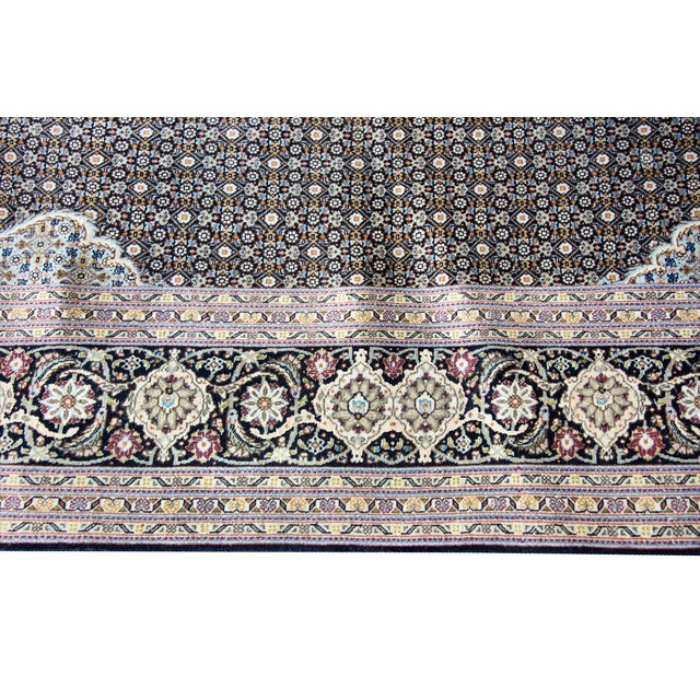 Vintage Persian Tabriz Rug For Sale - Image 12 of 15