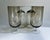 1970s Tall Set of 4 Crystal Tawny & Clear Stem Glasses, 1970's For Sale - Image 5 of 18