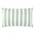 Scalamandre 22" x 14" Piano Stripe Pillow in Endive For Sale