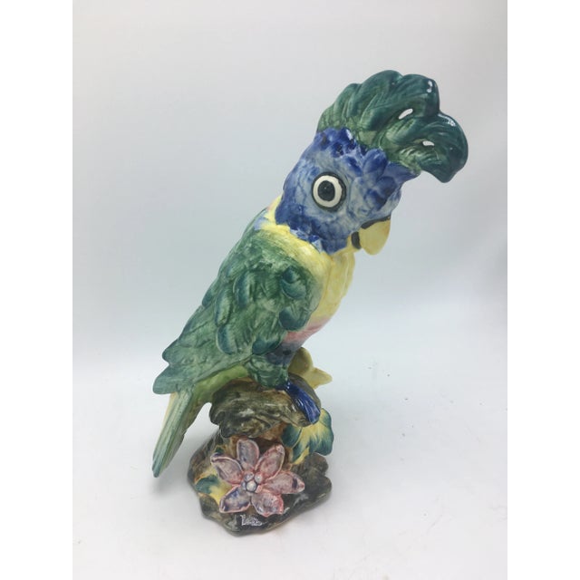 Vintage Stangl Pottery Cockatoo For Sale - Image 10 of 10