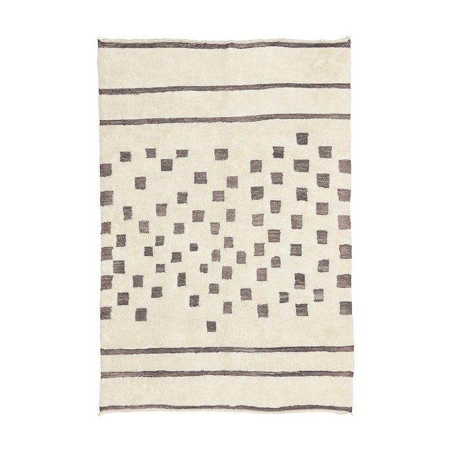 Hand-Knotted Wool Rug by Azele Studio For Sale - Image 10 of 10