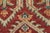 Red Anatolia Red Wool Hand-Knotted Oriental Rug 9’3” X 13’5” For Sale - Image 8 of 12