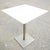 Modern Steel High Outdoor Table For Sale - Image 4 of 9