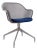 Italian Iuta Swivel Chair by Antonio Citterio for B&B Italia, 2000 For Sale