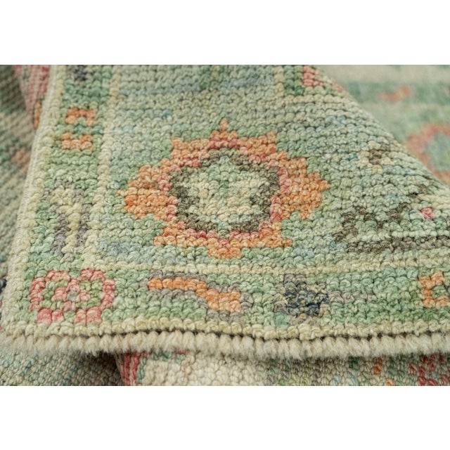 Turkish Oushak Rug 2'3" x 4'11" #20261 For Sale In Houston - Image 6 of 8