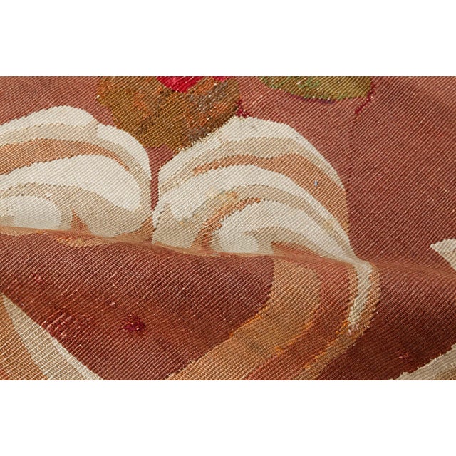 Early 20th Century Antique French Aubusson Rug For Sale - Image 5 of 7