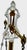 1900 - 1909 Very Large Size Antique Brass & Enameled Cast Iron Manchester England Wholesale Poultry Sellers Scale - 34 Inches Tall For Sale - Image 5 of 18