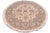 Boho Chic Ziegler Ivory/Gray Wool Runner Rug- 4'0'' X 4'1'' For Sale - Image 10 of 10
