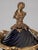 Large Covered Urn in Black Porcelain and Bronze Rocaille Decoration with Cherubs, 2010s For Sale - Image 10 of 18