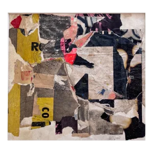 Wayne Timm Original Vintage Collage by Wayne Timm #7 1966