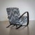 This stunning pair of armchairs by Czech designer Jindřich Halabala features dark-stained armrests elegantly curving...