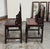 Antique Chinese Rosewood Chairs + Stone Inserts, Pair For Sale - Image 4 of 12