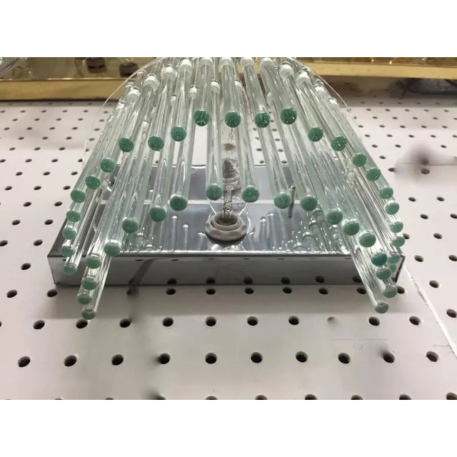 1960s Mid-Century Italian Sconces in the Style of Gaetano Sciolari - a Pair For Sale - Image 5 of 7