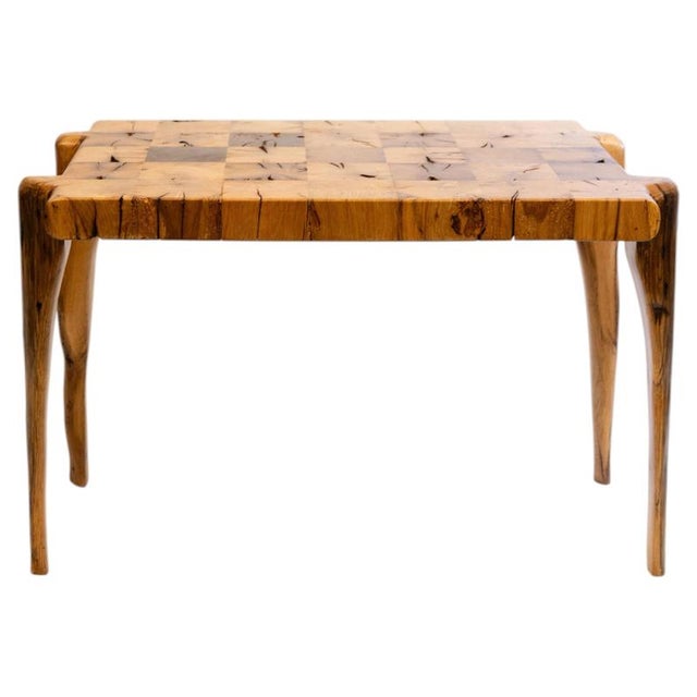 26-02 Oak Side Table by Timothée Musset For Sale - Image 6 of 6