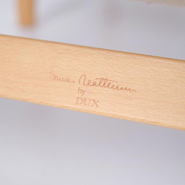 Set of Pernilla Chair with Ottoman by Bruno Mathsson for Dux, 2004 For Sale - Image 15 of 16