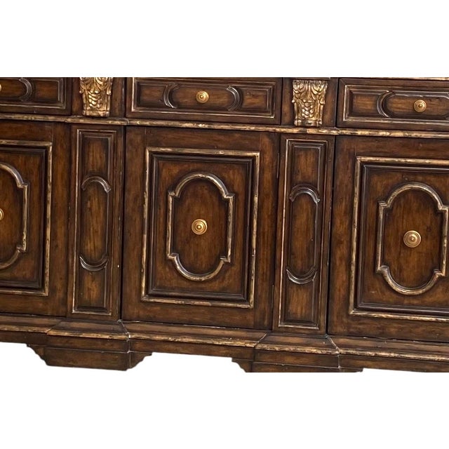 Gold Marge Carson Credenza For Sale - Image 8 of 9