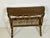 Brown Vintage Rattan and Wicker Console Table with Masonite Top, 1950s For Sale - Image 8 of 10