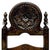 Late 19th Century 19th-C. French Carved Oak Ladder Back Chairs Leopard Upholstery Pair For Sale - Image 5 of 5