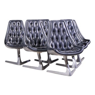 Chromcraft Star Trek Mid Century Chairs - Set of 6 For Sale