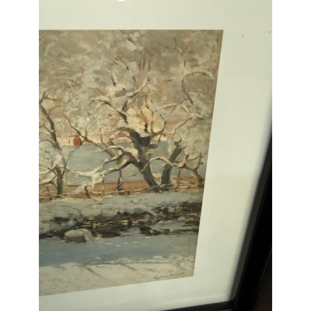 Claude Monet "Adolph in Garden" + "The Magpie" Reproduction Prints, Set of Two For Sale - Image 9 of 12