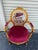Vintage Set of 2 Louis XVI Armchairs, Hand-Carved Gilded Frame, Velvet Upholstery For Sale - Image 4 of 8
