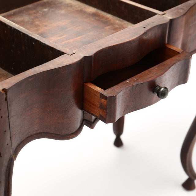 Antique Miniature French Provincial Dressing Table For Sale - Image 4 of 7