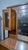 Antique Art Nouveau Cherry Cupboard, 1890s For Sale - Image 6 of 7