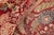 Textile Shabby Chic Floral 1990'sPak-Persian Red/Beige Wool Rug - 6'1'' X 9'2'' For Sale - Image 7 of 9