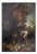 Baroque Artist, Hunting Still Life with Dog, 18th Century, Large Oil on Canvas, Framed For Sale