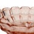 Glass Art Deco Pink Rosaline Pressed Glass Fruit Bowl, 1930s For Sale - Image 7 of 16