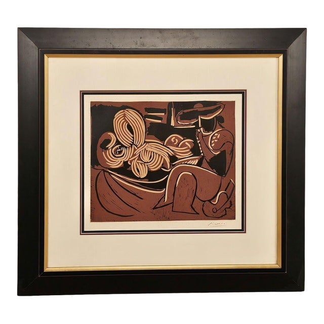 Engraving After Picasso, Circa 1980 For Sale