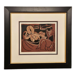 Engraving After Picasso, Circa 1980