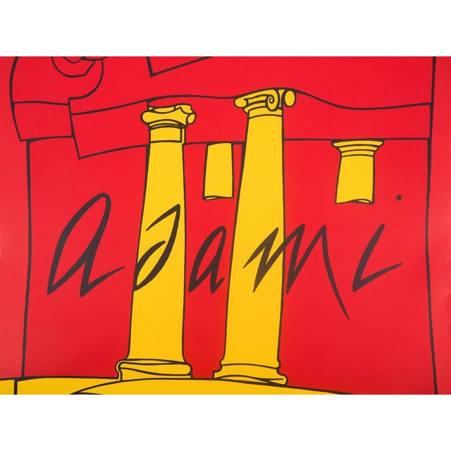 Valerio Adami, Histoire lointaine, Lithograph For Sale - Image 3 of 5