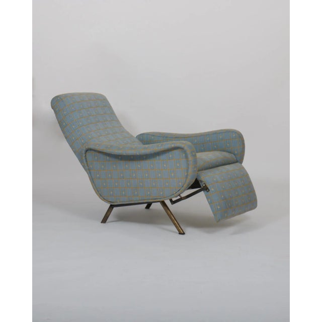 Set of Fabric Lady Chairs attributed to Marco Zanuso, Italy, 1950s For Sale - Image 9 of 11