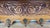 Vintage French Carved Oak 5-Hook Wall Coat Rack For Sale - Image 4 of 10
