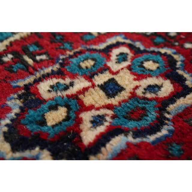 1970s Vintage Ardebil Rug 7'3'' x 11'0'' For Sale - Image 11 of 12