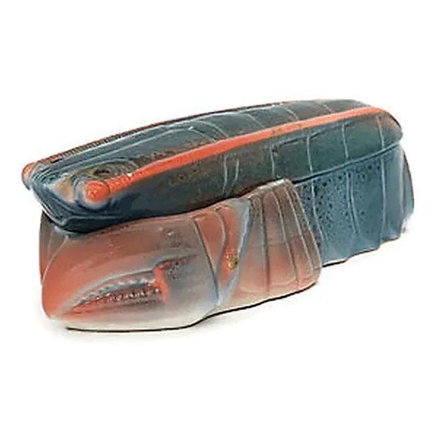 Early 20th Century Midcentury French Majolica Lobster Serving Tureen. For Sale - Image 5 of 5