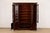 Late 20th Century Late 20th Century Kindel Furniture Georgian Carved Mahogany Lighted Breakfront Bookcase Cabinet For Sale - Image 5 of 15