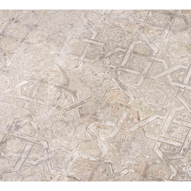 Silver Moroccan Silver Plate Tea Tables, 2 For Sale - Image 8 of 15