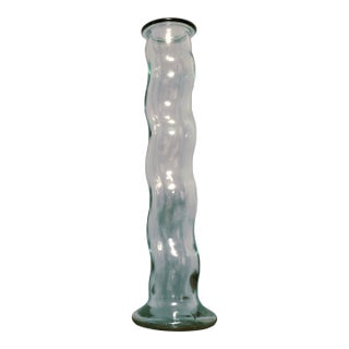 Elegant Italian Art Glass Vase – Sculptural Form & Timeless Craftsmanship For Sale