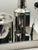 Metal Complete Vintage Mid-Century Modern Stainless Steel Bar Set With Ice Bucket, Cocktail Shaker & Serving Tray - 5 pcs For Sale - Image 7 of 8