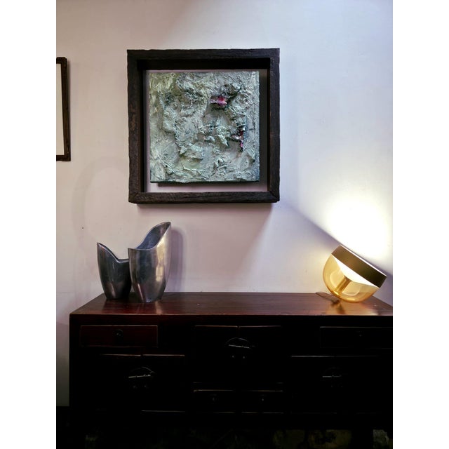 Vin Sculptras, Wounded Faces, 2016, Oil on Canvases, Framed, Set of 2 For Sale - Image 6 of 18
