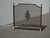 1970s Vintage French Louis XVI Style Brass Fireplace Screen Maison Jansen Style For Sale - Image 5 of 14