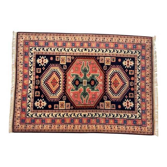 1970s Turkish Rug , 7' X 9'4" For Sale
