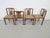 Vintage Brutalist Dining Room Chairs, 1970s, Set of 4 For Sale - Image 4 of 9