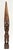 Brown Antique West African Voodou Folk Art Hand-Carved Wooden Papa Legba Sculpture For Sale - Image 8 of 15