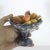 Boho Chic Vintage Mini Carved Stone Fruit in Marble Pedestal Bowl - 11 Piece Set For Sale - Image 3 of 7