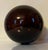 Antique 19th Century American Blown Glass Amber Witch's Ball For Sale - Image 11 of 18