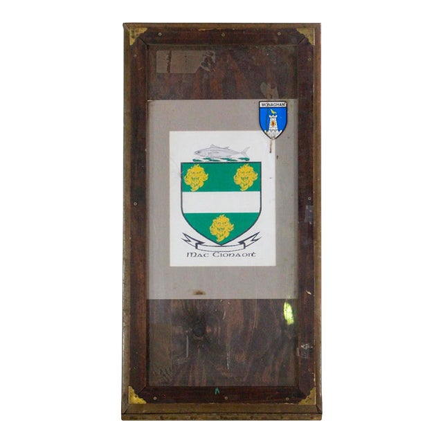 Vintage Irish Mac Cionaoit Poster Billboard Frame For Sale